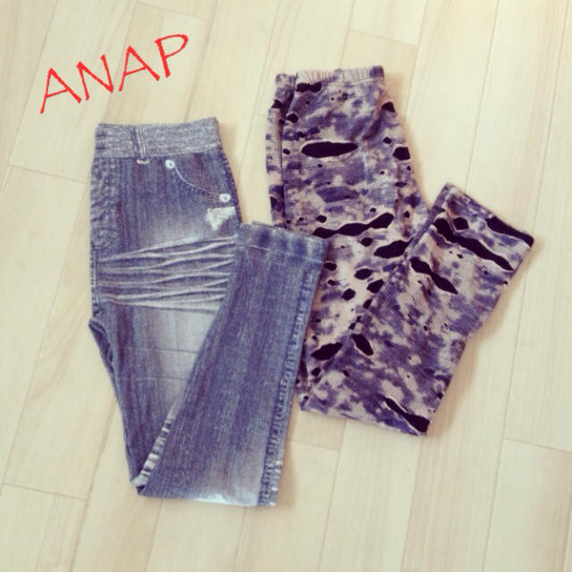 ANAP(アナップ)のANAP*レギパン レディースのレディース その他(セット/コーデ)の商品写真