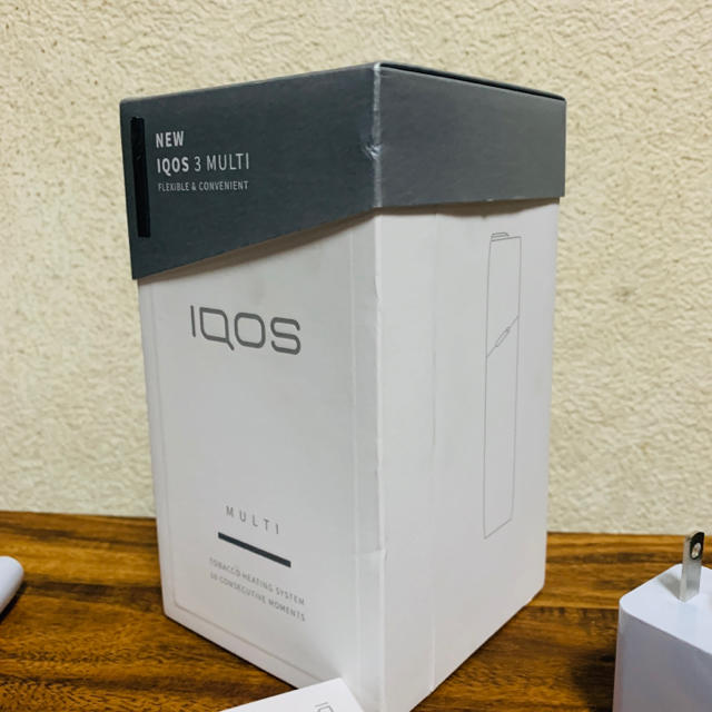 IQOS(アイコス)のIQOS3 MULTI ベルベットグレー メンズのファッション小物(タバコグッズ)の商品写真