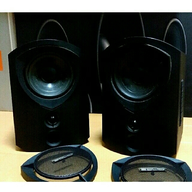 B&W/ROCK SOLID SOUNDS 2Way Monitor スピーカーの通販 by B&W/ROCK SOLID SOUNDS 2Way Monitor スピーカーの通販 by