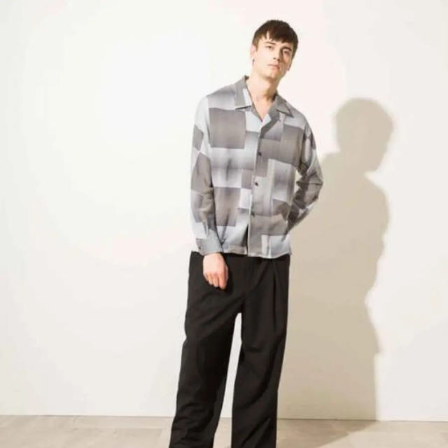STUDIOUS - ethosens 18ss ドレープオープンカラーシャツの通販 by