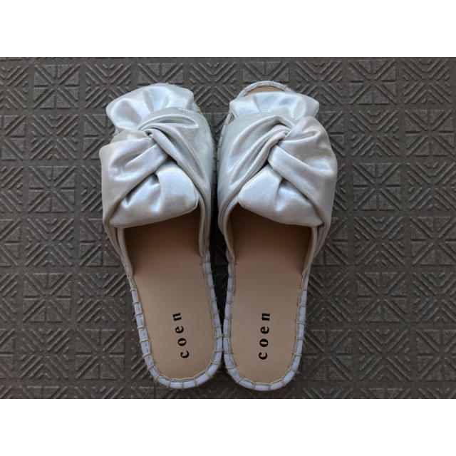 coen(コーエン)のcoen エスパドリーユサンダル レディースの靴/シューズ(サンダル)の商品写真