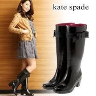 ケイトスペードニューヨーク(kate spade new york)の☆mash様専用☆ ケイト・スペード レインブーツ(レインブーツ/長靴)