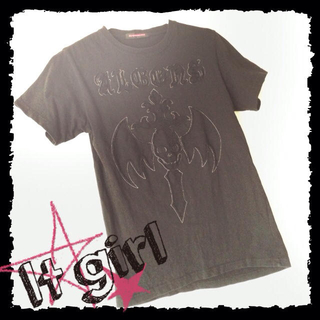 アルゴンキン(ALGONQUINS)のALGONQUINS★黒スカルＴ(Tシャツ(半袖/袖なし))