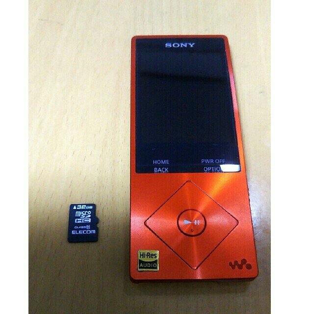 WALKMAN NW-A25HN 16GB　MicroSDカード、スピーカー付き