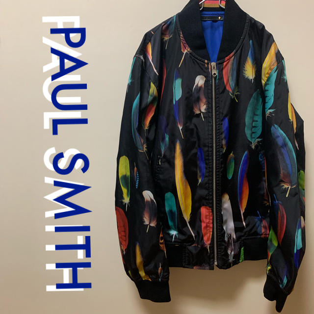 Paul Smith(ポールスミス)のPaul Smith  総柄 ブルゾン ポールスミス フェザー柄 メンズのジャケット/アウター(ブルゾン)の商品写真