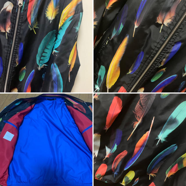 Paul Smith(ポールスミス)のPaul Smith  総柄 ブルゾン ポールスミス フェザー柄 メンズのジャケット/アウター(ブルゾン)の商品写真