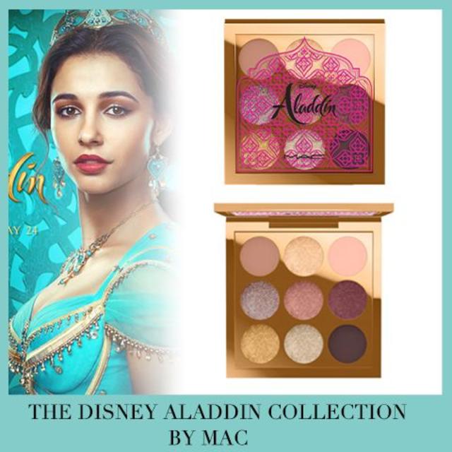 MAC×Disney Aladdin 9色アイシャドウパレット限定商品ベースメイク/化粧品