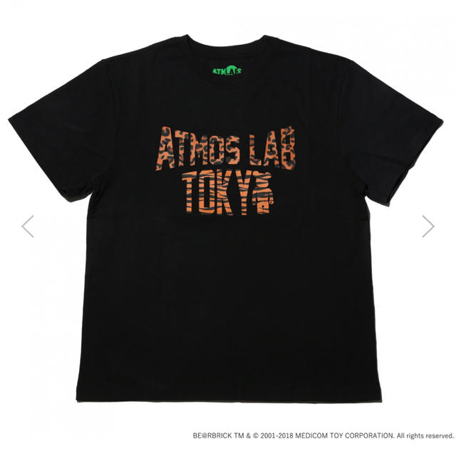 atmos - ATMOS LAB x BE@RBRICK ロゴTシャツの通販 by kk@無言購入歓迎 ...