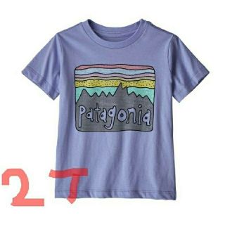 パタゴニア(patagonia)の新品タグ付き★patagoniaキッズTシャツ／ LightVioletBlue(Tシャツ/カットソー)