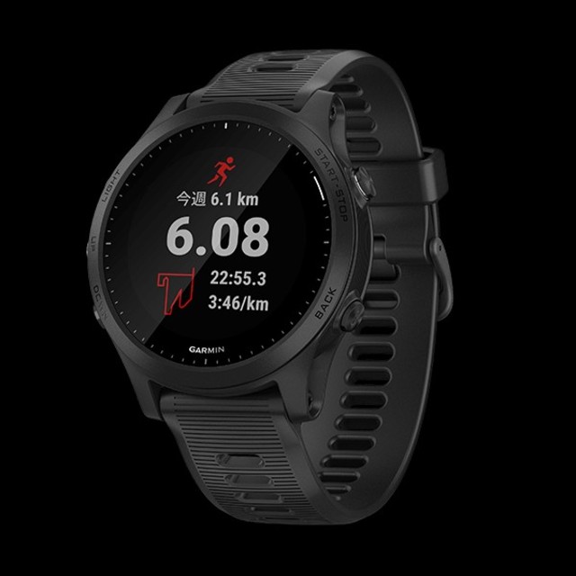 超格安価格 GARMIN - 新作 GARMIN ForaAthlete 945 black 腕時計