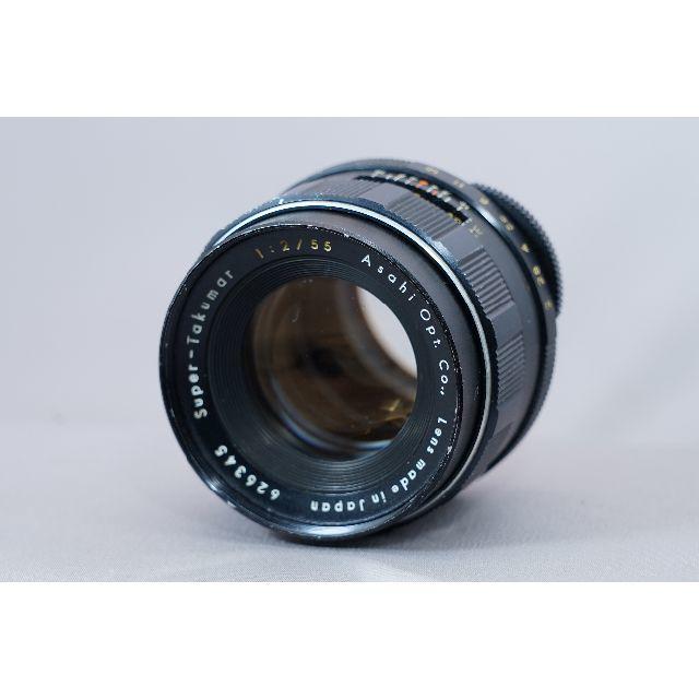 希少海外向け 黄文字 Super Takumar 55mm F2 タクマー