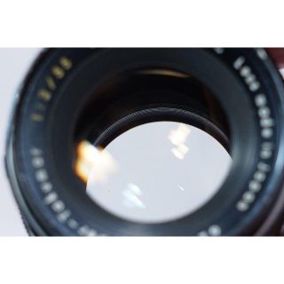 PENTAX - 希少海外向け 黄文字 Super Takumar 55mm F2 タクマーの通販 ...