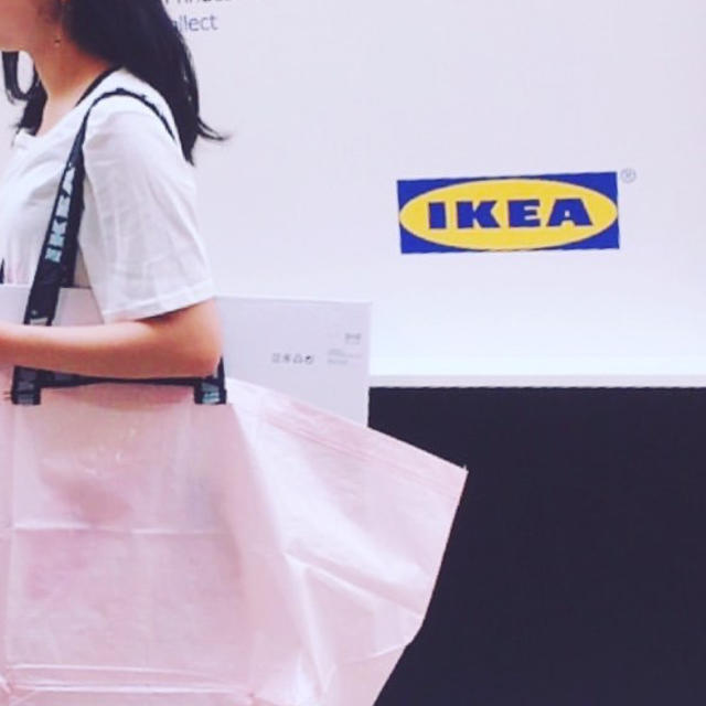 IKEA - IKEAフラクタキャリーピンクの通販 by molly...shop｜イケアならラクマ