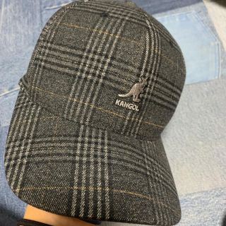 カンゴール(KANGOL)のkangol カンゴール cap flexfit black 黒 キャップ(キャップ)