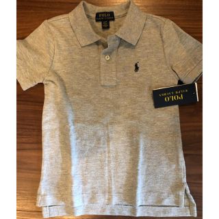 ポロラルフローレン(POLO RALPH LAUREN)のラルフローレン 3T  100  ポロシャツ 新品 定番グレー(Tシャツ/カットソー)