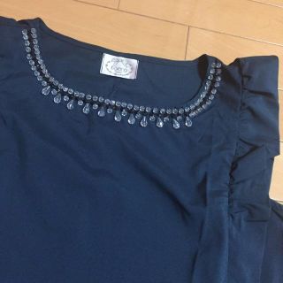 トッコ(tocco)のビジュートップス✨(カットソー(半袖/袖なし))