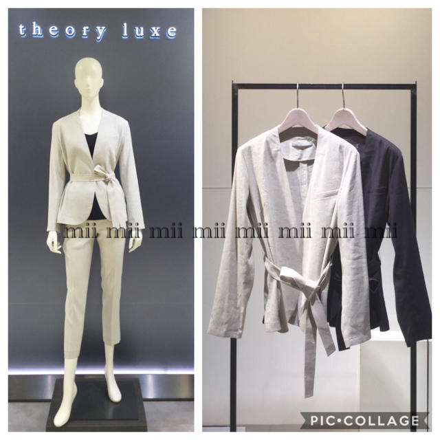 ✤セオリーリュクス theory luxe リネンストレッチジャケット✤新品