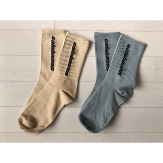アディダス(adidas)のちょり様専用 calabasas yeezy socks 2色セット(ソックス)
