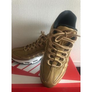 ナイキ(NIKE)のNIKE air max 95 GOLD 24.0㎝(スニーカー)