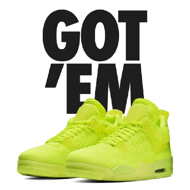 28cm☆NIKE AIR JORDAN4 FLYKNIT