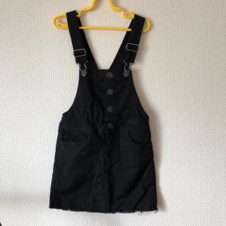 エイチアンドエイチ(H&H)のH&M 115 黒ジャンパースカート(スカート)