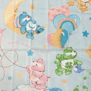 ケアベア(CareBears)のはる様専用　ケアベア生地ハギレ  ケアベア生地  ビンテージ　ケアベア(生地/糸)