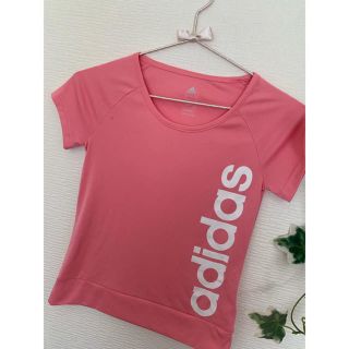 アディダス(adidas)の140/adidas♥️ドライTシャツ/ピンク(Tシャツ/カットソー)