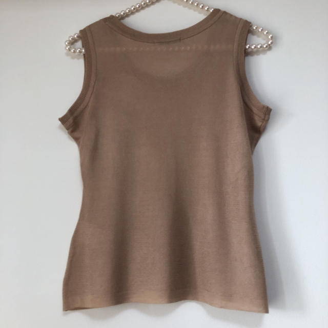 ISSEY MIYAKE(イッセイミヤケ)のISSEY MIYAKEタンクトップ レディースのトップス(Tシャツ(半袖/袖なし))の商品写真