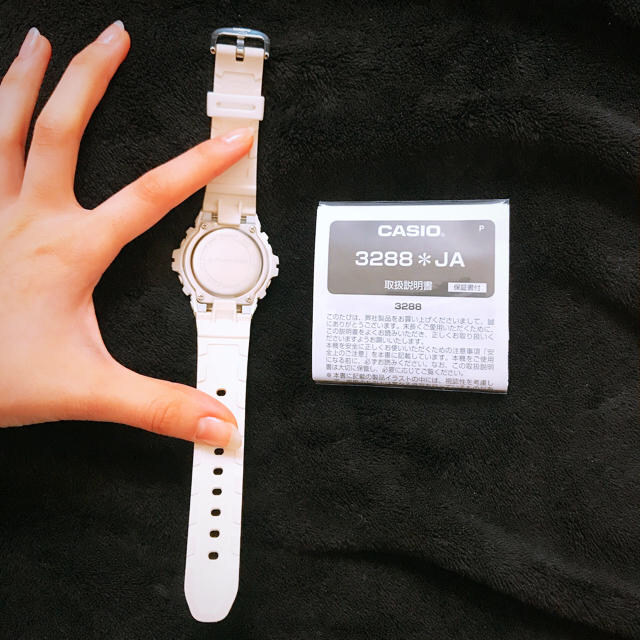 Baby-G(ベビージー)のBaby-G G-SHOCK ホワイト 白 レディースのファッション小物(腕時計)の商品写真