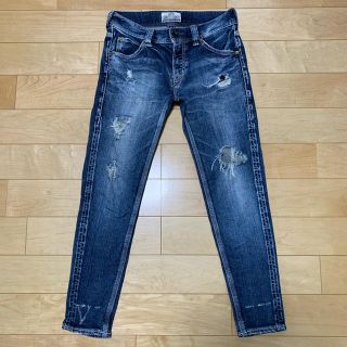 ロデオクラウンズ(RODEO CROWNS)のロデオクラウンズ クラッシュスキニーデニム size26  T334(スキニーパンツ)