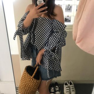 ザラ(ZARA)のオフショルダー birthdaybush(カットソー(長袖/七分))