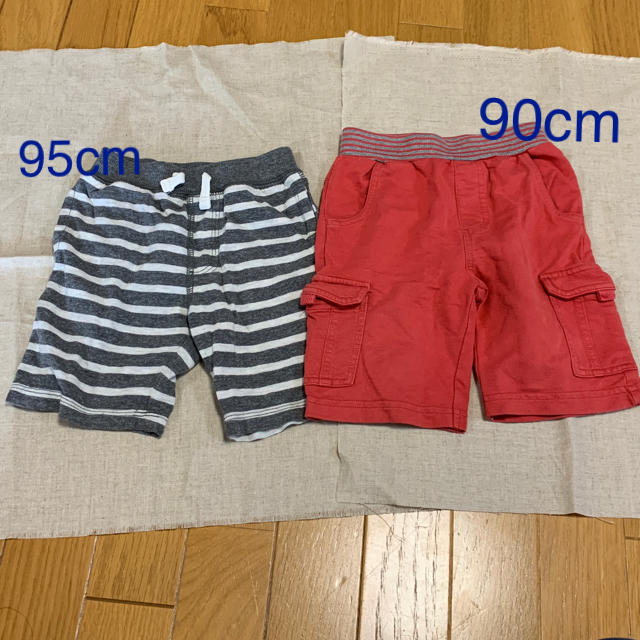 西松屋(ニシマツヤ)の90cm 95cm 短パン2枚セット CHEROKEE キッズ/ベビー/マタニティのキッズ服男の子用(90cm~)(パンツ/スパッツ)の商品写真