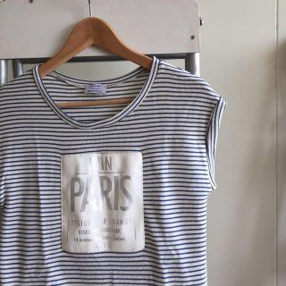 ザラ(ZARA)のザラ ボーダーカットソー☆(カットソー(半袖/袖なし))