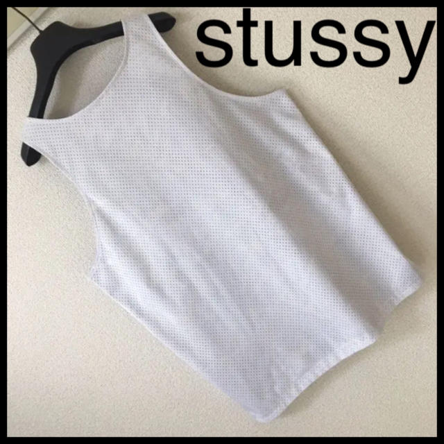 STUSSY - ◇美品◇stussy ステューシー◇ゲーム メッシュ タンクトップ