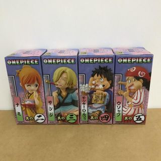 バンプレスト(BANPRESTO)のワンピース ワーコレ 和 フィギュア4体セット！(アニメ/ゲーム)