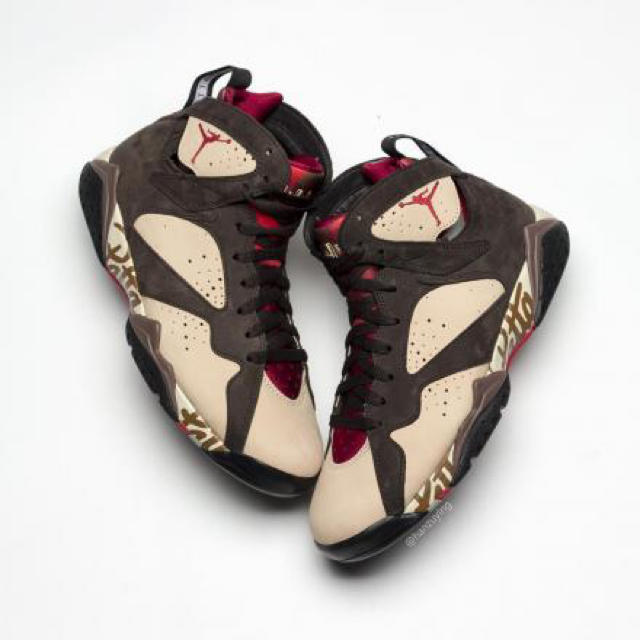 NIKE(ナイキ)の27.5cm PATTA × NIKE AIR JORDAN 7 OG SP  メンズの靴/シューズ(スニーカー)の商品写真