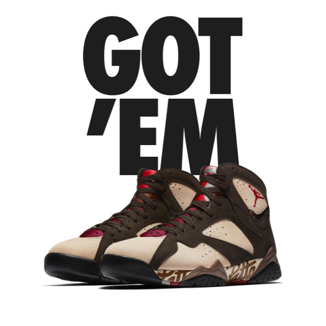 NIKE×Patta AIR JORDAN 7 RETRO OG SP 26.5