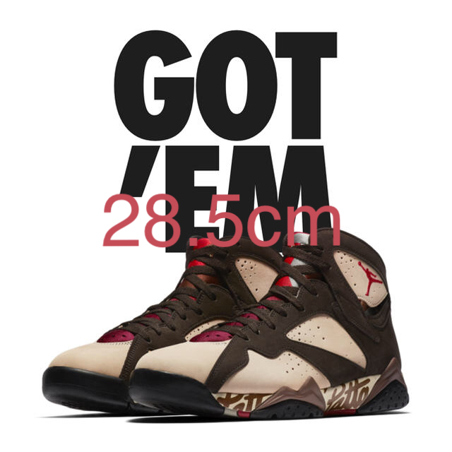 NIKE(ナイキ)のNIKE Patta x Air Jordan 7 OG SP メンズの靴/シューズ(スニーカー)の商品写真