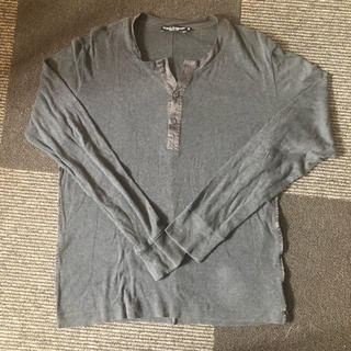 ドルチェアンドガッバーナ(DOLCE&GABBANA)のドルガバ グレー ロンT 長袖シャツ DOLCE &GABBANA 48 M(Tシャツ/カットソー(七分/長袖))