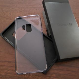 サムスン(SAMSUNG)のGalaxy　s9　純正　クリアケース(Androidケース)