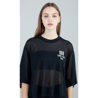 ワイスリー(Y-3)のY-3 W YOHJI LOVE SHEER SS TEE 新品(Tシャツ(長袖/七分))