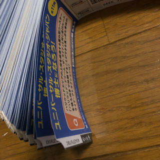 ユニバーサルスタジオジャパン(USJ)のLAWSONスピードくじ200枚まとめ売り(その他)