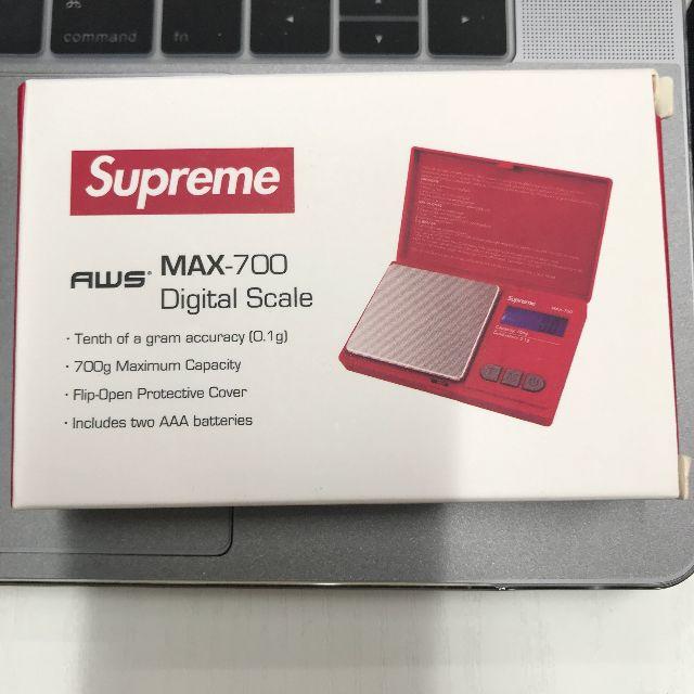 Supreme(シュプリーム)のSupreme / AWS MAX-700 Digital Scale 測り インテリア/住まい/日用品のインテリア/住まい/日用品 その他(その他)の商品写真