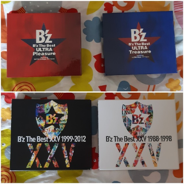 B'z Pleasure  Treasure　The Best XXV エンタメ/ホビーのCD(ポップス/ロック(邦楽))の商品写真