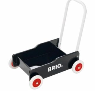 ブリオ(BRIO)のBRIO 手押し車 ブラック(手押し車/カタカタ)