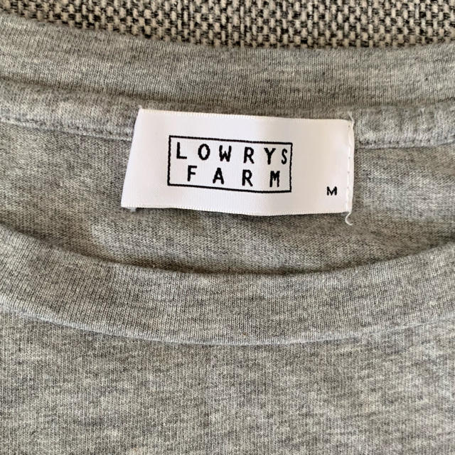 LOWRYS FARM(ローリーズファーム)のTシャツワンピース 袖レース レディースのワンピース(ひざ丈ワンピース)の商品写真