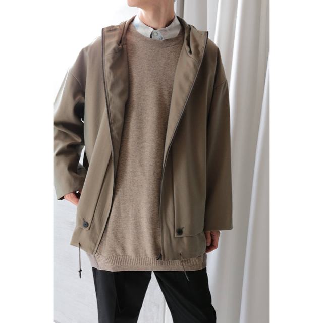 Dulcamara(ドゥルカマラ)のdulcamara よそいき BIG フラップショートコート 18aw メンズのジャケット/アウター(モッズコート)の商品写真