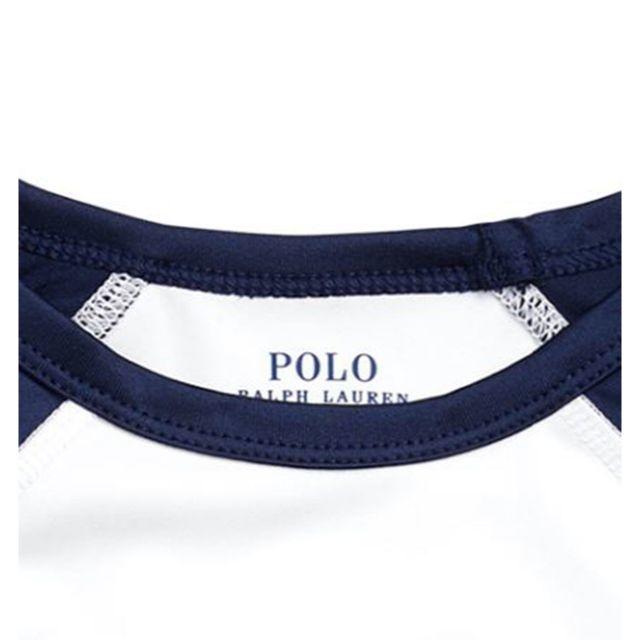 Ralph Lauren(ラルフローレン)の☆新品☆120 ラルフローレン 長袖ラッシュガード ネイビーマルチ 3385 キッズ/ベビー/マタニティのキッズ服男の子用(90cm~)(水着)の商品写真