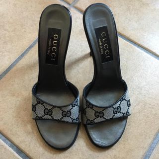 グッチ(Gucci)のGUCCI ミュール 37C(ミュール)