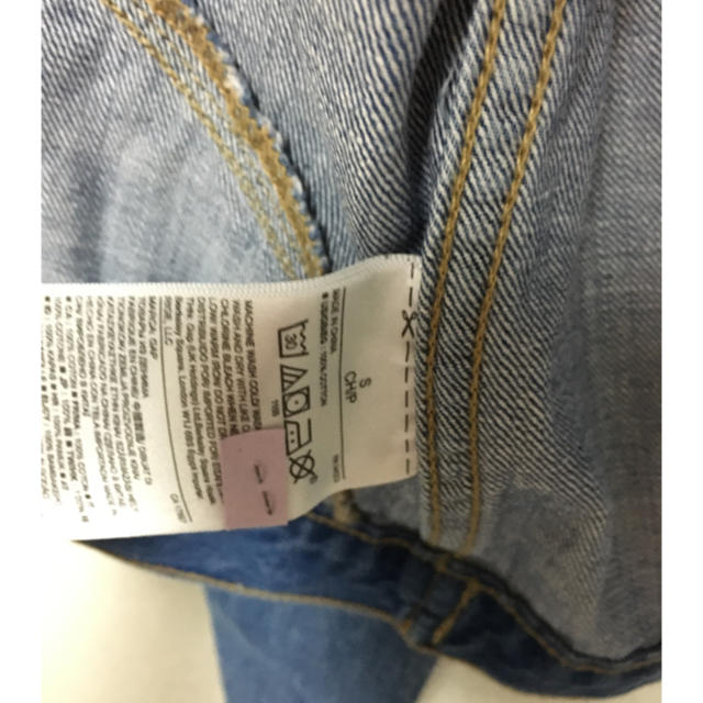 GAP(ギャップ)のGAP  デニムジャケットS レディースのジャケット/アウター(Gジャン/デニムジャケット)の商品写真